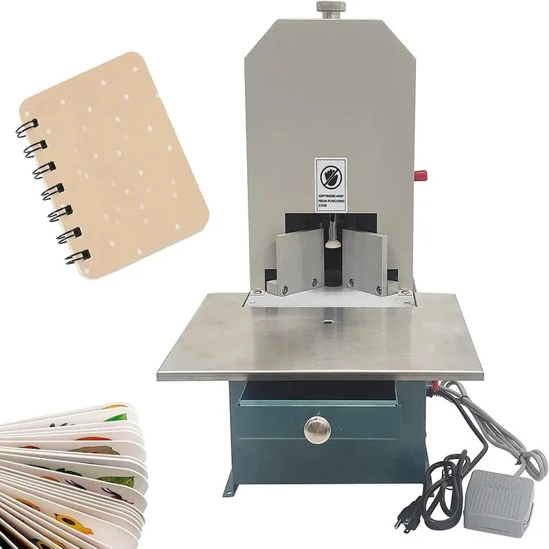 Electric Paper Corner Round Cutting Machine Corner Rounding Machine With 7 Blades(R3-R10)forNa me Card Notebook PVC Plastic Film