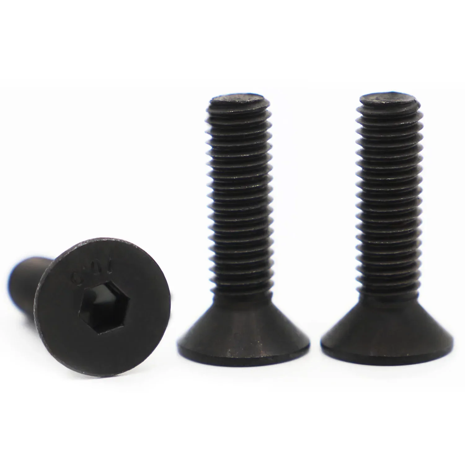 

M2 M2.5 M3 M4 M5 M6 M8 M10 M12 Hexagon Socket Flat Countersunk Head Screw 10.9 Steel Hex Socket Bolts Machine Screw DIN7991