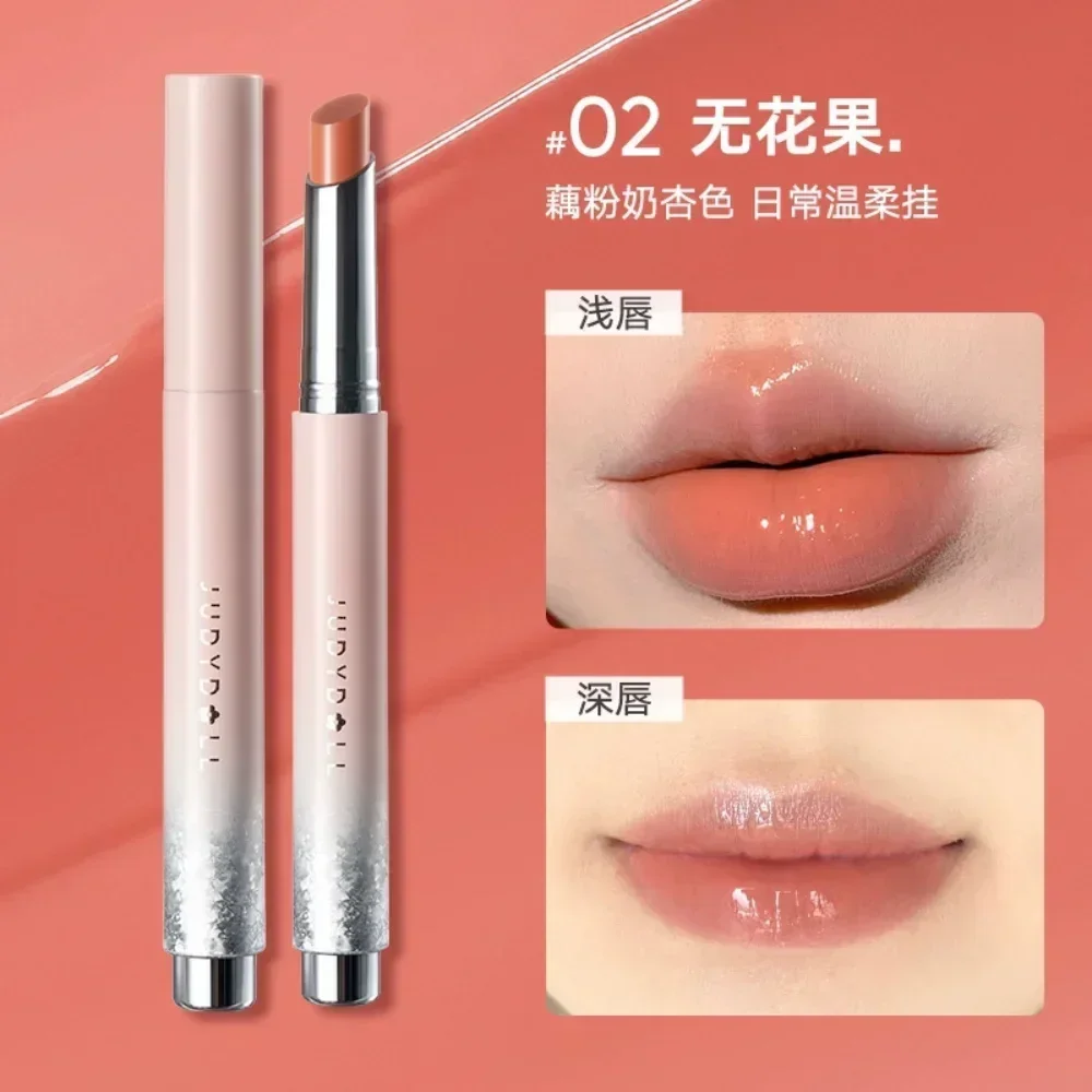 

Judydoll Water Shimmer Lipstick Natural Moisturizing Glass Lip Solid Gloss Lip Glaze Moisturizing Nourishing Makeup Cosmetics