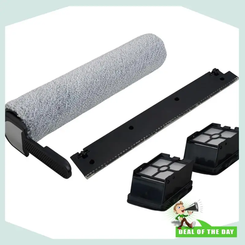 تسليم خلال 24 ساعة لقطع غيار المكنسة الكهربائية الرطبة والجافة Ultenic AC1 Elite-ملحقات شرائط ممسحة مرشح الفرشاة الدوارة الرئيسية #4