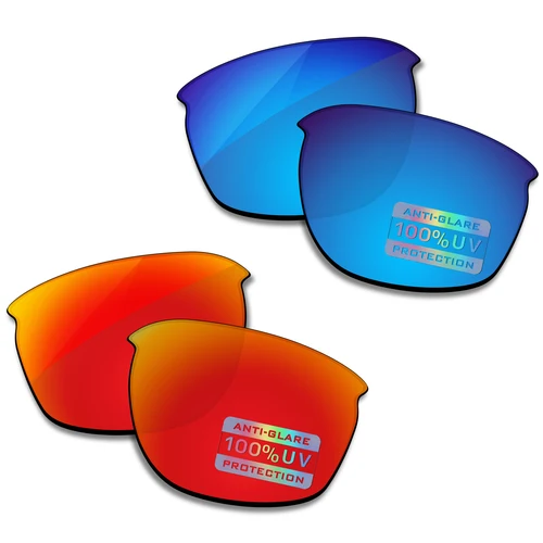 MYCOURAG Lentes de repuesto para gafas de sol OAKLEY Sliver Edge OO9413, protección UV400, opciones multicolores
