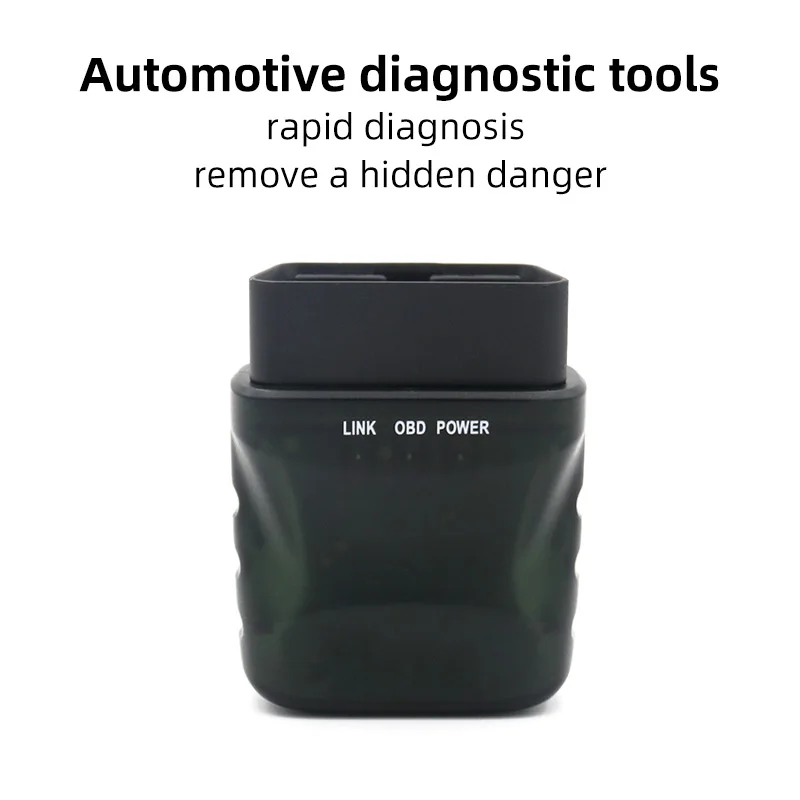 1 PC Automobile Fault Diagnosis Instrument OBD2 Detection Tool Reading Card Bluetooth Engine Tester Elm327