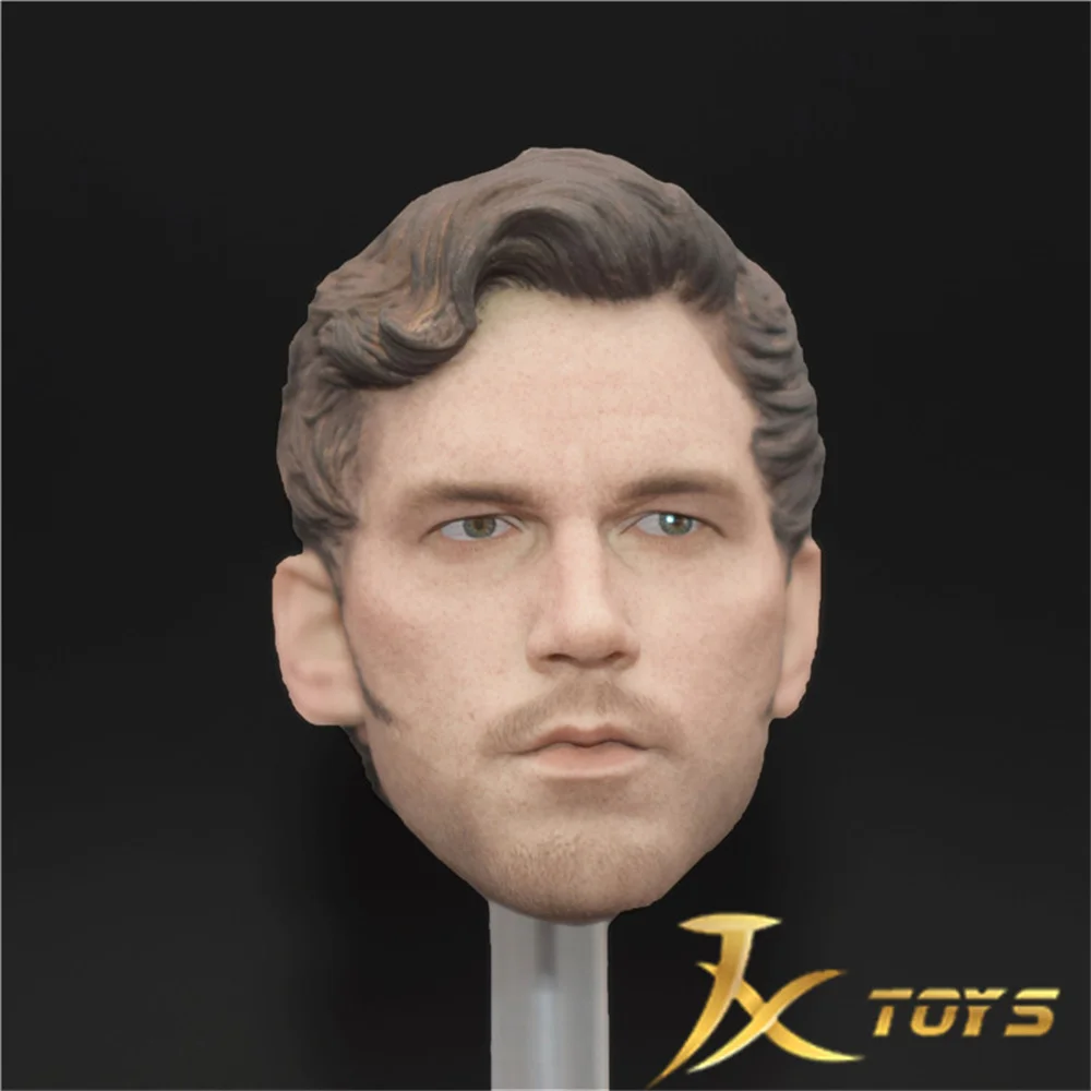 1/6  Chris Pratt  Male Head Carving   Toys  Actor Soldier Doll  2.0 Version Model 1/6 Scale Action Figure Body Collection Toys