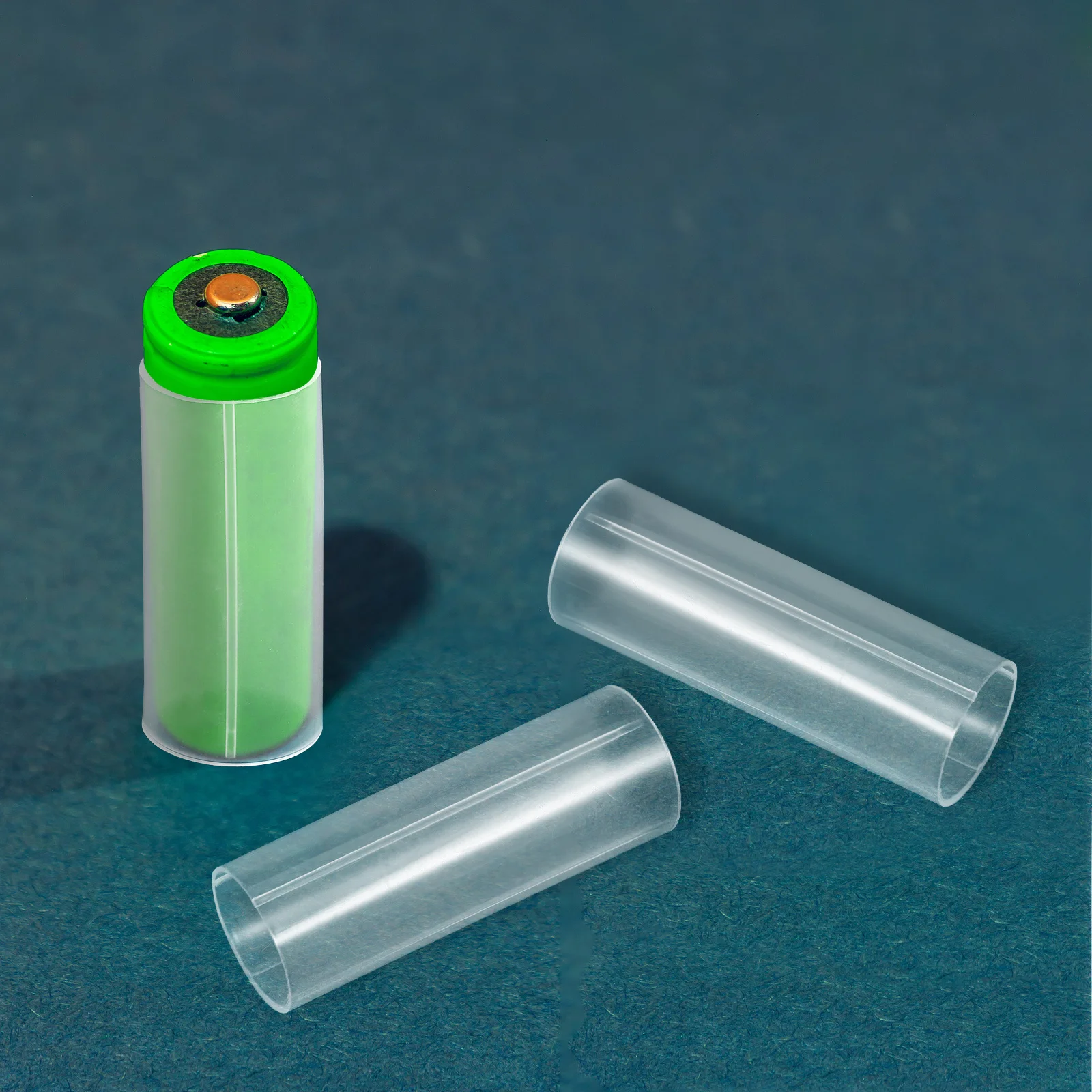 

10pcs Sleeve Durable Plastic Tube For Flashlight Cylindrical Holder Adapter Insulation Spacer Case