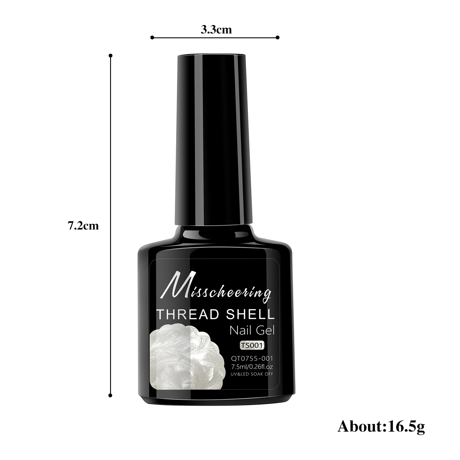 موضوع اللؤلؤ هلام حورية البحر مسمار رسم هلام البولندية القابلة للإزالة UV/LED هلام البولندية دوامة قذيفة الموضوع تأثير DIY بها بنفسك المرأة مسمار الفن هدية #6