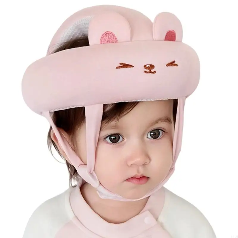 Soft Baby Safety Hat with Wraparound Padded Design for Daily Wear A2UB