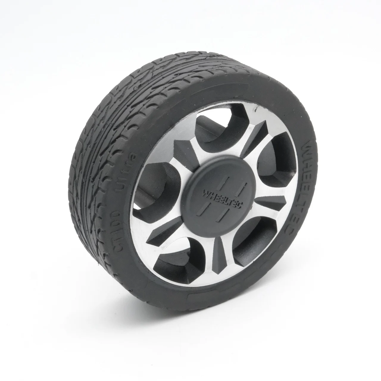 100MM AGV Solid rubber load-bearing wheel DIY Intelligent Car Robot with Active Wheel Wear resistant drive tire unmanned vehicle