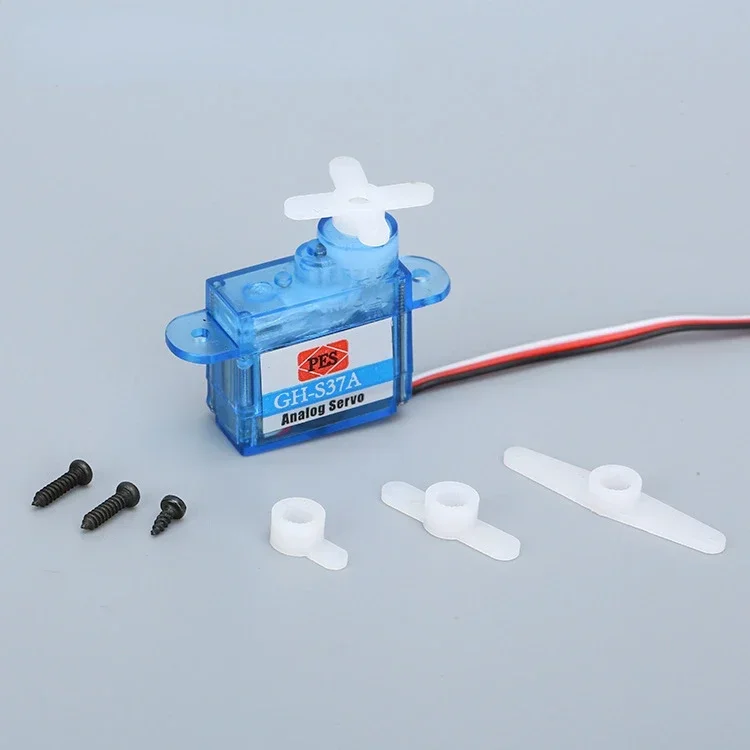 PES Plastic Gear Coreless Analog / Digital Servo GH-S37A GH-S37D 3.7g / GH-S43A GH-S43D 4.3g RC Truck Boat Helicopter Airplane