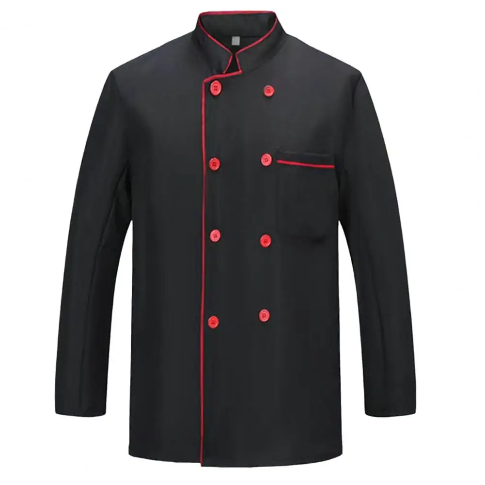 Casaco Chef respirável com serviço fantástico, Bakery Coat, Camisa Chef