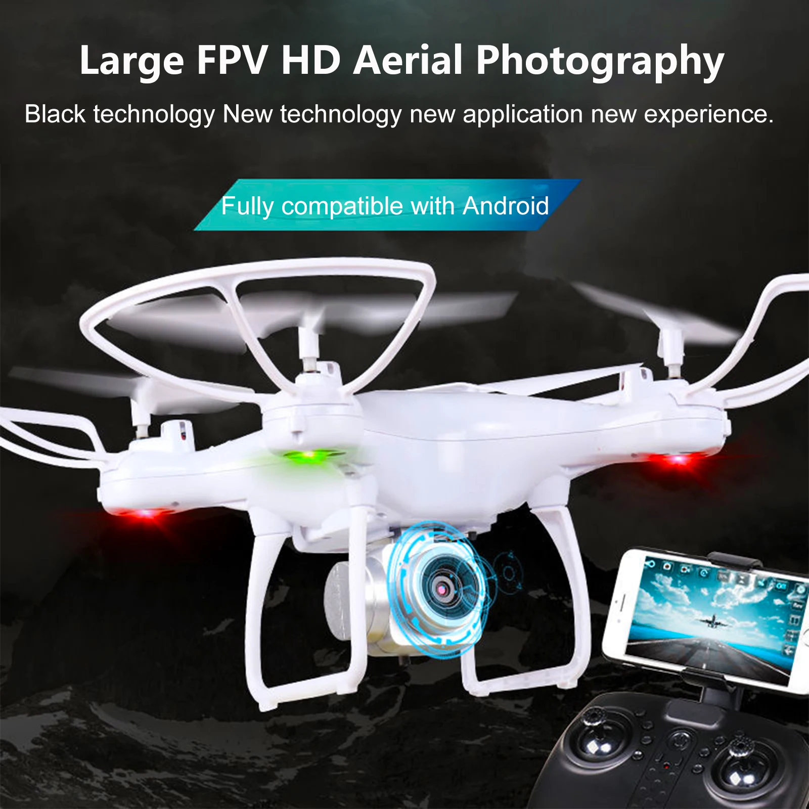 Professional Wide Angle RC Dron WIFI FPV 4K Camera Mode Foldable Helicopter Height Hold Aircraft Quadcopter Drone Kid Gift Toys