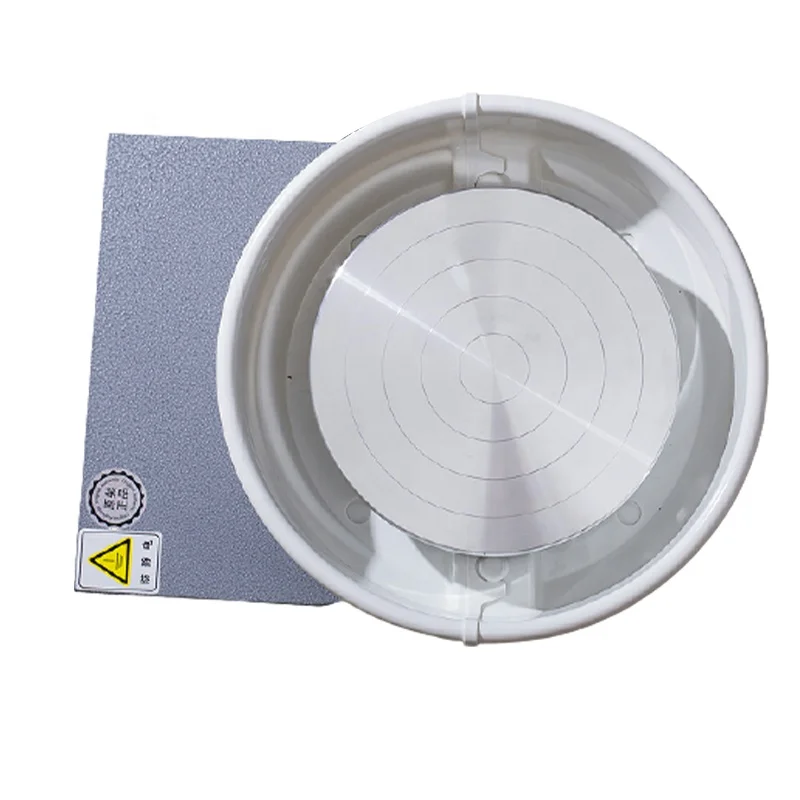 Mini Pottery Wheel, Stepless Speed Ceramic Clay Work Turntable for Kids, Home Pottery & Ceramic Studio