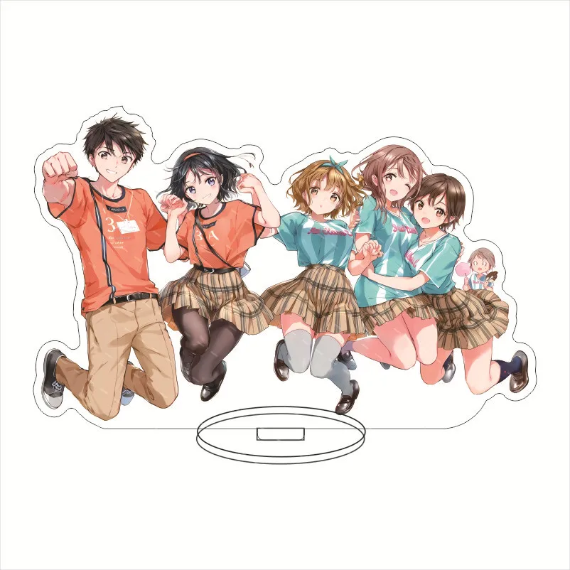 Masamune-kun's Revenge Acrylic Figure Stand Model Toy Decoration Keychain Cosplay Gift Collection