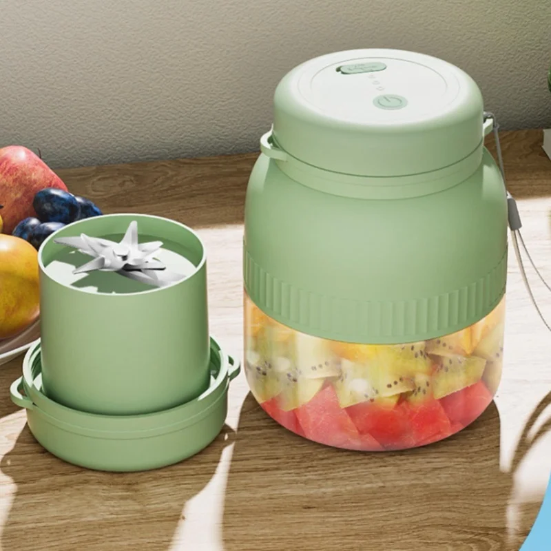 

Portable Blender 500ml Electric Personal Blender For Shakes Smoothies Portable Juicer Cup Rechargeable For Gym Travel Kitchen