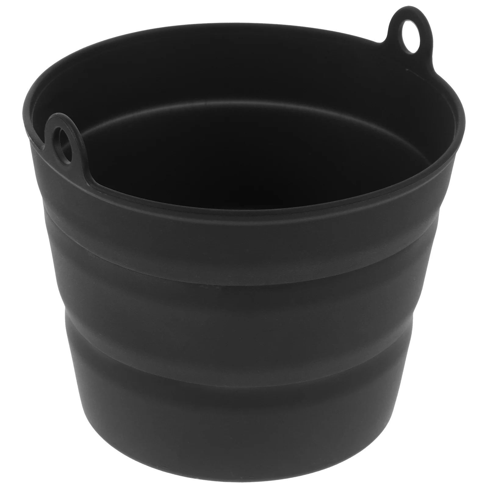 

Silicone BBQ Oil Bucket Liner Foldable Grill Accessories Heat Resistant Non Leaking Easy Cleaning Cooking Methods Storage