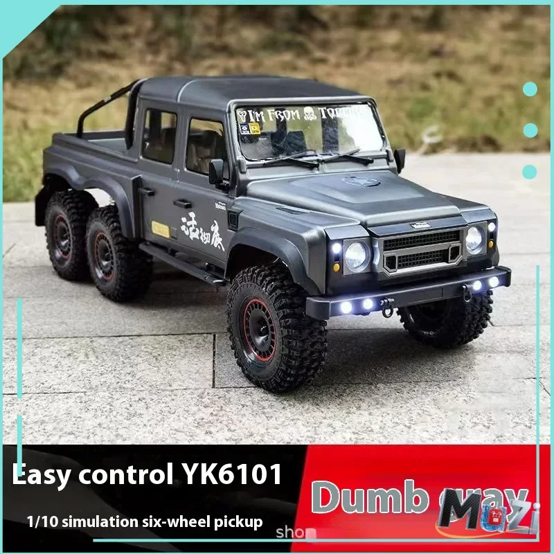 YIKONG YK6101 RC voiture 1/10 échelle 6WD camion d'escalade tout-terrain modèle de voiture télécommandée électrique – choix cadeau parfait