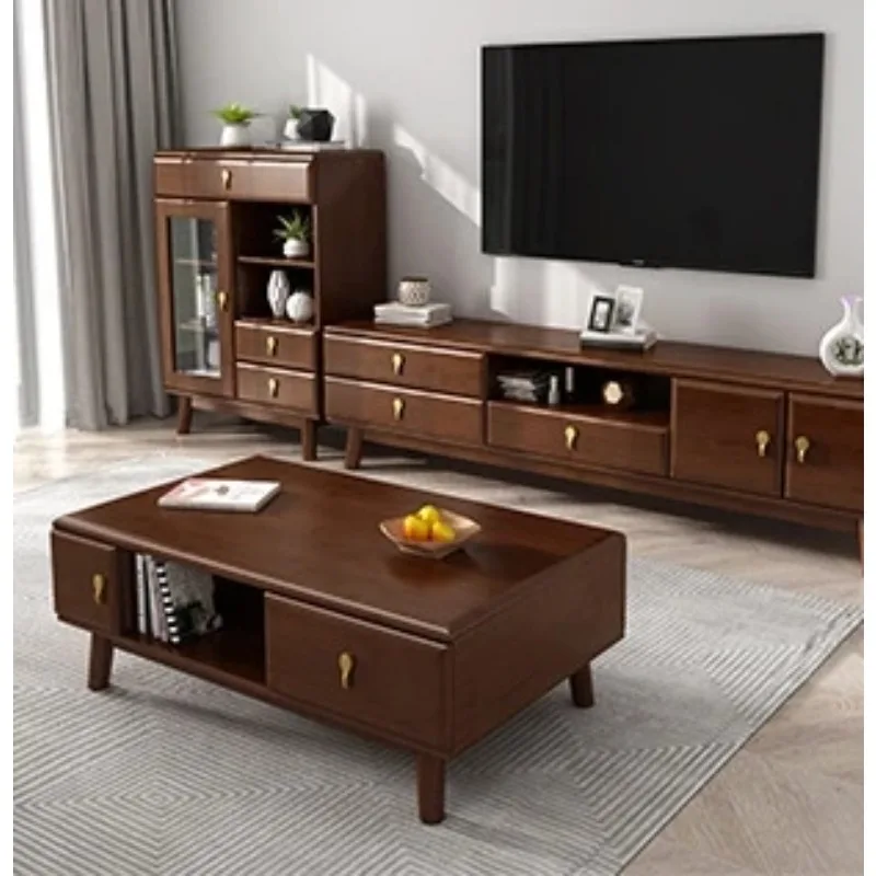 

Полностью набор чайных столиков из цельного дерева, современная простая мебель для гостиной, деревянный стол, чайный столик, мебель для гостиной Mesa