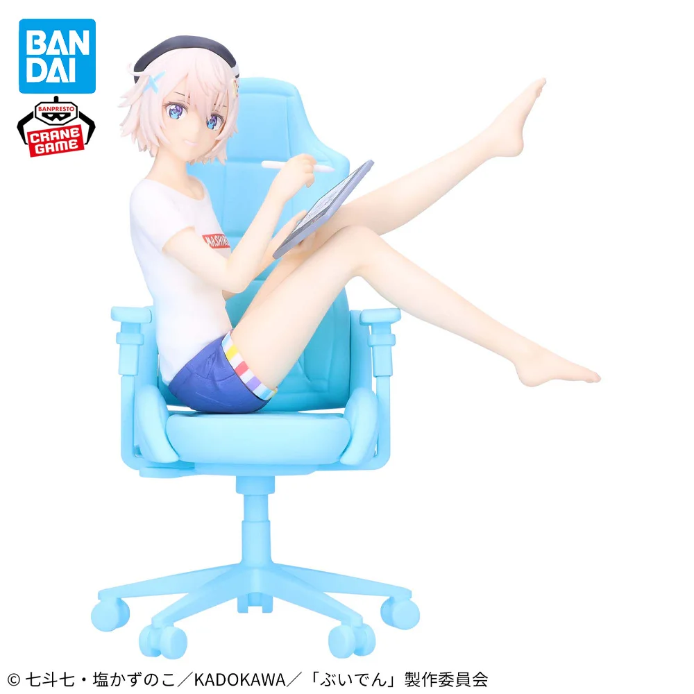 In Stock BANPRESTO VTuber Legend: How I Went Viral after Forgetting to Turn Off My Stream Irodori Mashiro Figure Anime Model Toy