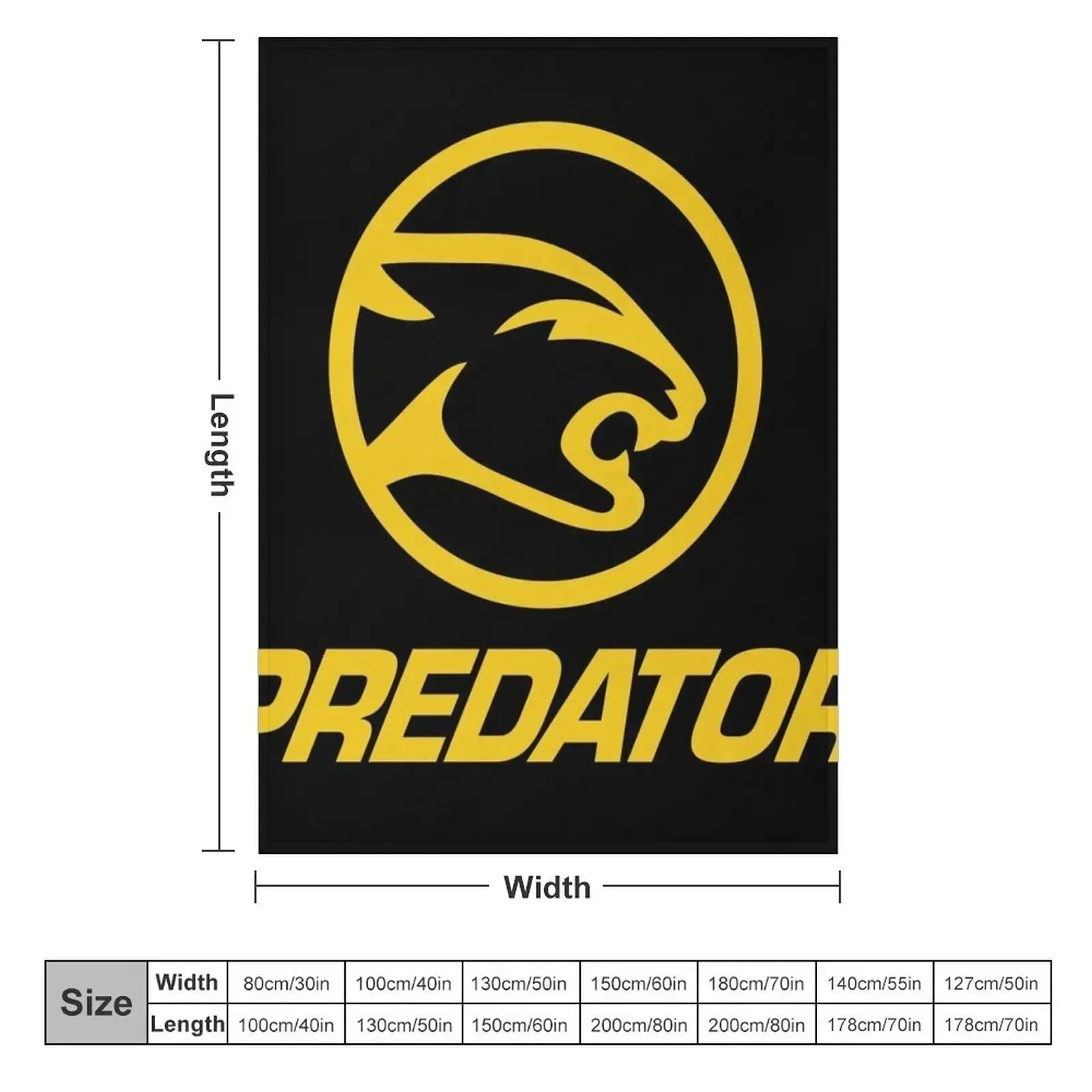 PREDATOR ROUND LOGO Throw Blanket For Baby anime Heavy christmas decoration blankets and throws warm winter Blankets