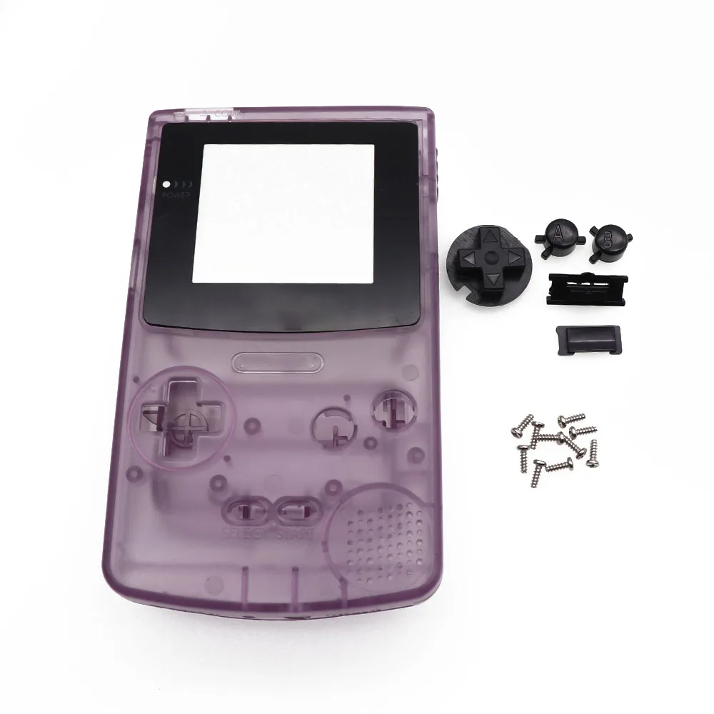 Do obudowy konsoli Gameboy Color GBC Classic Plastikowa obudowa z przyciskami