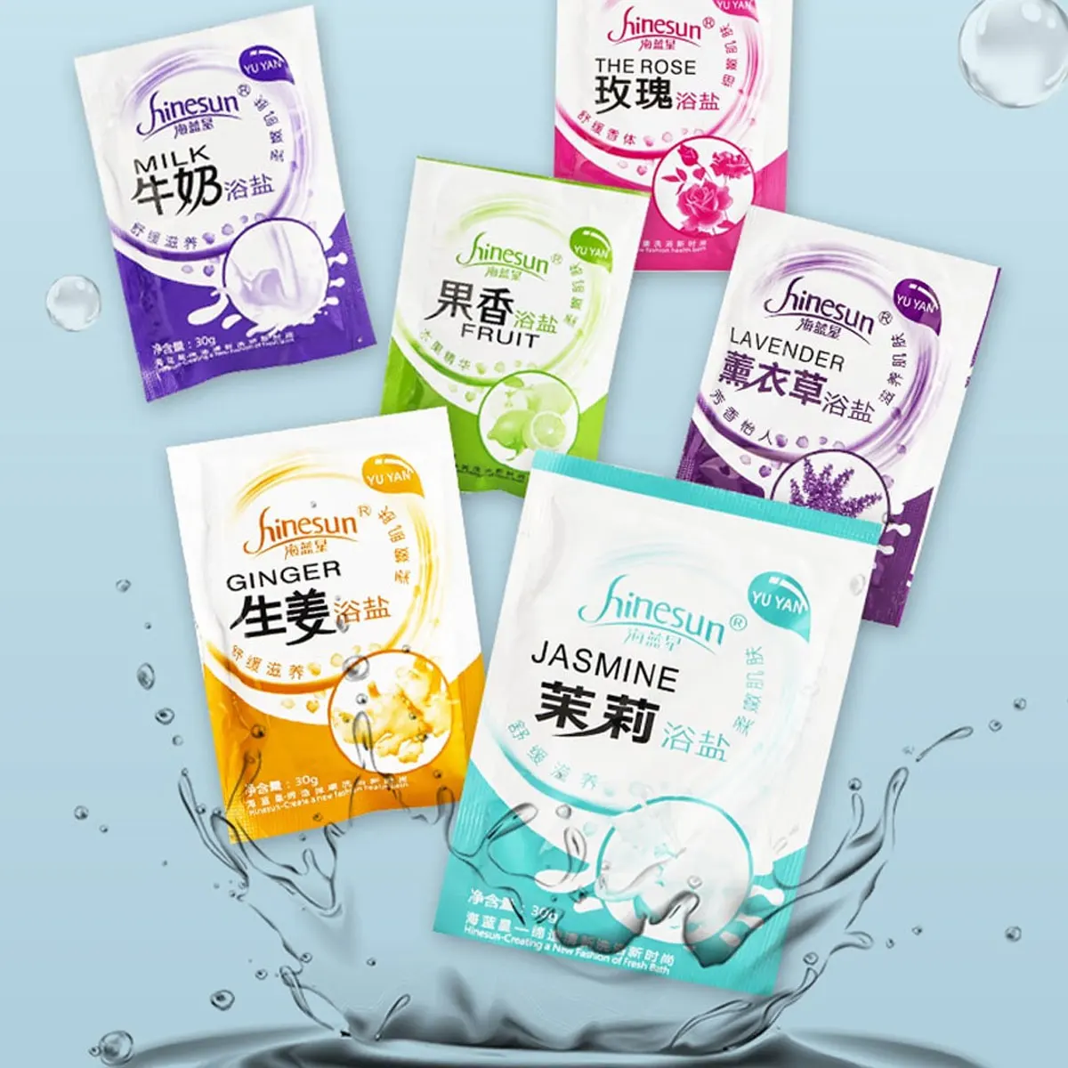Rose Lavender Crystal Mud Foot Bath Salt FootBathFootTherapy Foot Care Home Jelly Spa Exfoliation 30g podologia profesional kit