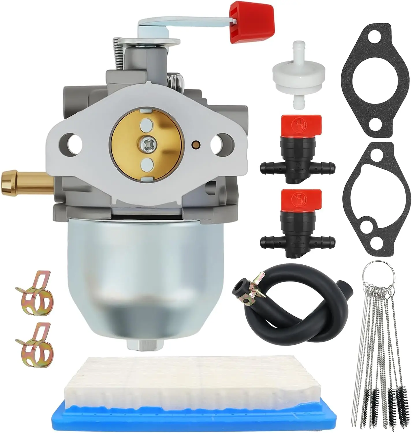 0C1535ASRV Carburetor and Air Filter Kit for Generac 4000EXL Nikki 97747 7.8HP Portable Generators Troy Built Sears