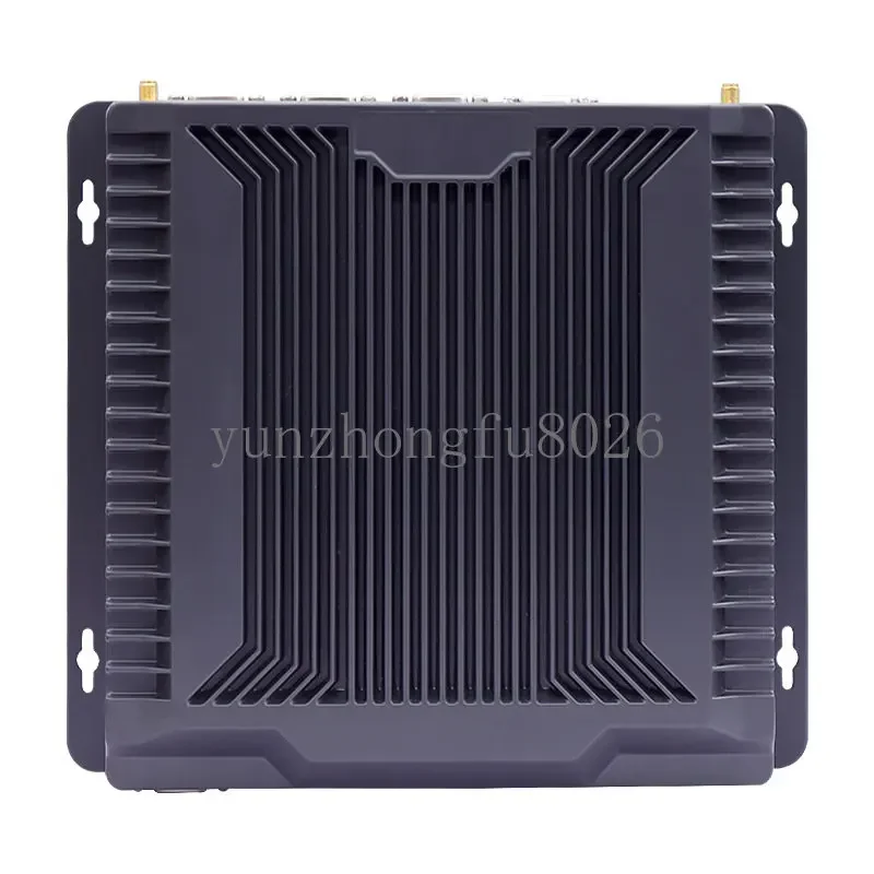 Industrial Mini Computer I3/I5/I7/J1900 Dual Network Port Quad-Core Fanless Embedded Industrial Control Computer Host