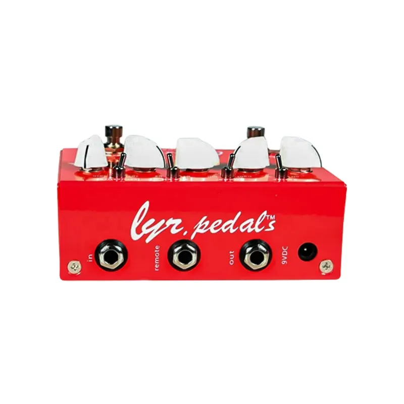 LY-ROCK BONGEER Red Distortion Single Block Effector Original Clone Pedal