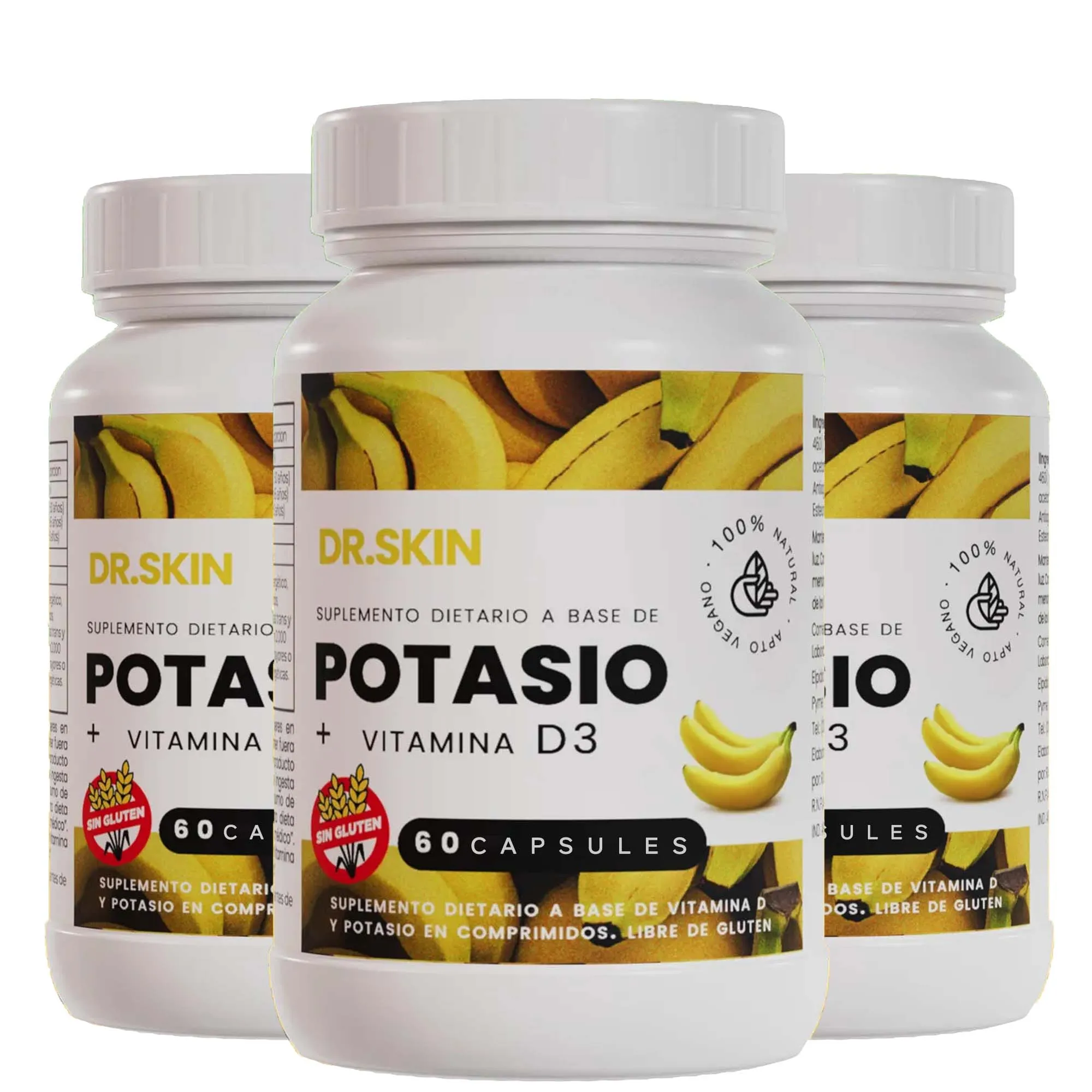 

Цитрат калия + витамин D3 - снимает судороги в ногах, поддерживает здоровье мышц и электролитный баланс