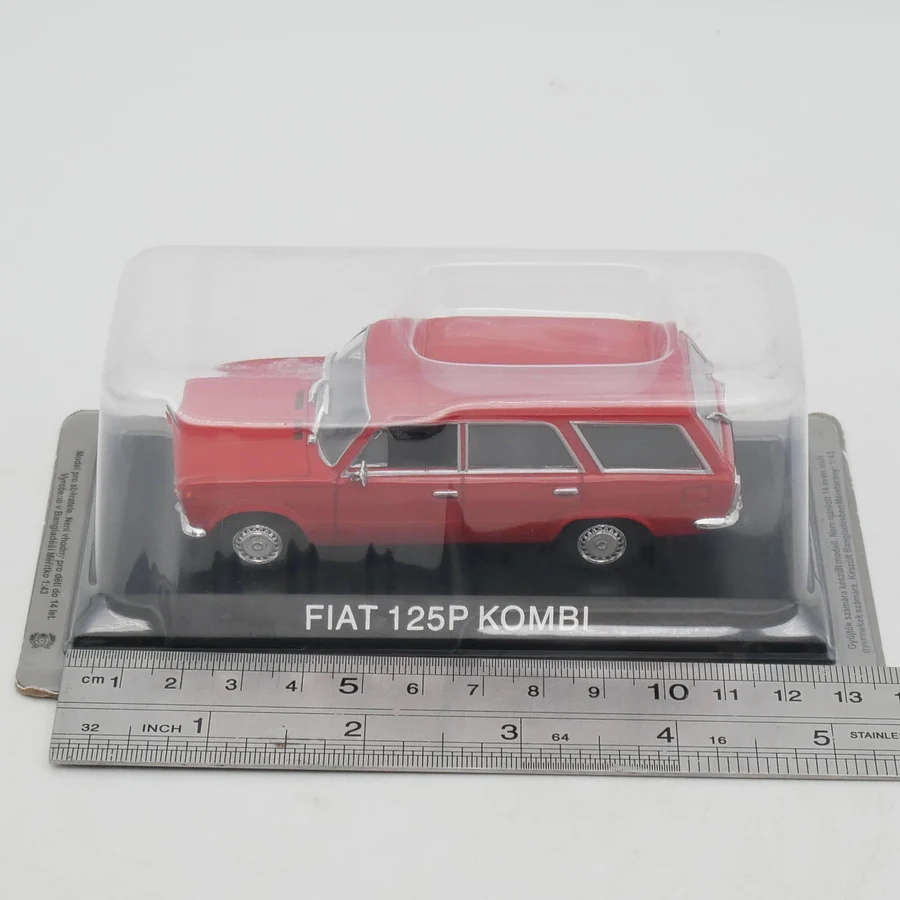 IXO 1:43 Scale ist Fiat 125P Kombi Simulation Alloy Car Model Diecast Toys Vehicle Collectible Souvenir