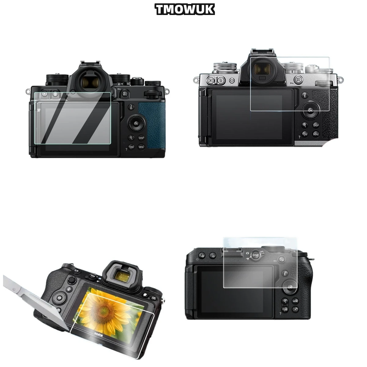 

For Nikon Z30 ZFC Nano Coated Temper Film - 9H Hardness Anti-Scratch Privacy Screen With Raised Edges