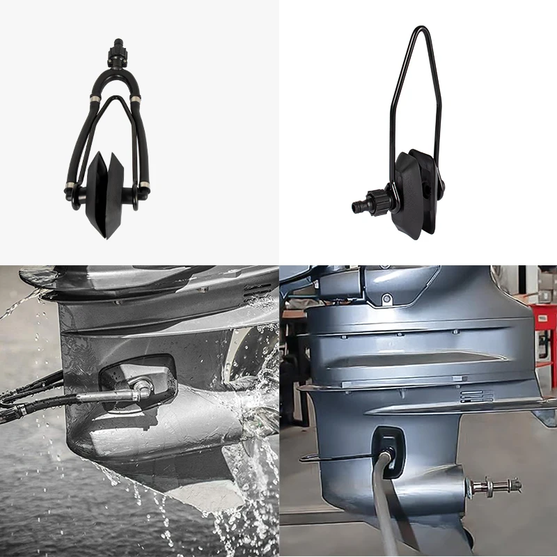 Outboard Motor Flushing Clamp for Speedboat Engine, Test Water Clamp, Engine Rinse Tool, Recirculation Water Clamp, Yacht Access