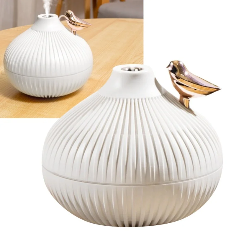 

Innovative Onion Humidifier Silent Bedside Romantic 300ml Humidifier With Night Light For Office Household