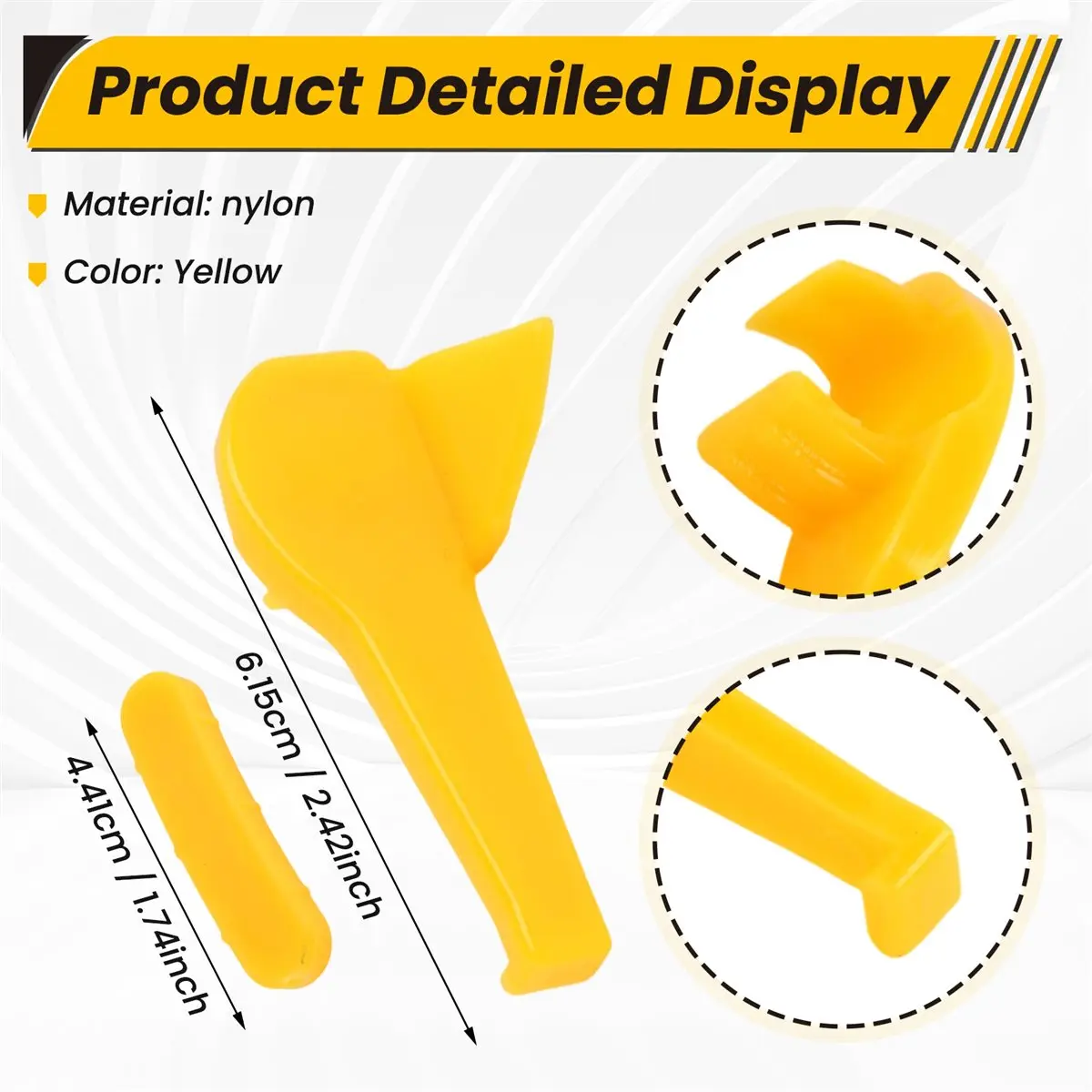 #49D (yellow)12x Tyre Changer Part Nylon Mount Demount Rim Protector,Automotive Parts & Accessories