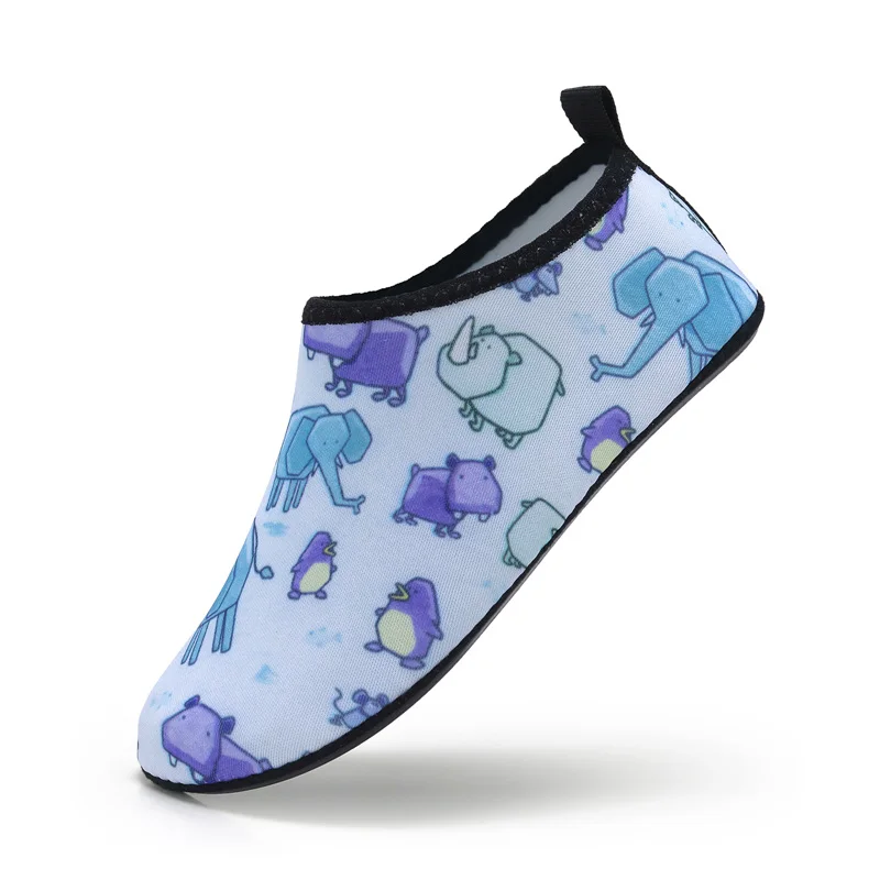 Kind Cartoon Dunne Zolen Zwemschoenen Indoor Peuter Vloer Schoenen Zomer Strand Aqua Schoenen Blote Voeten Schoenen Badschoenen 20-35 #