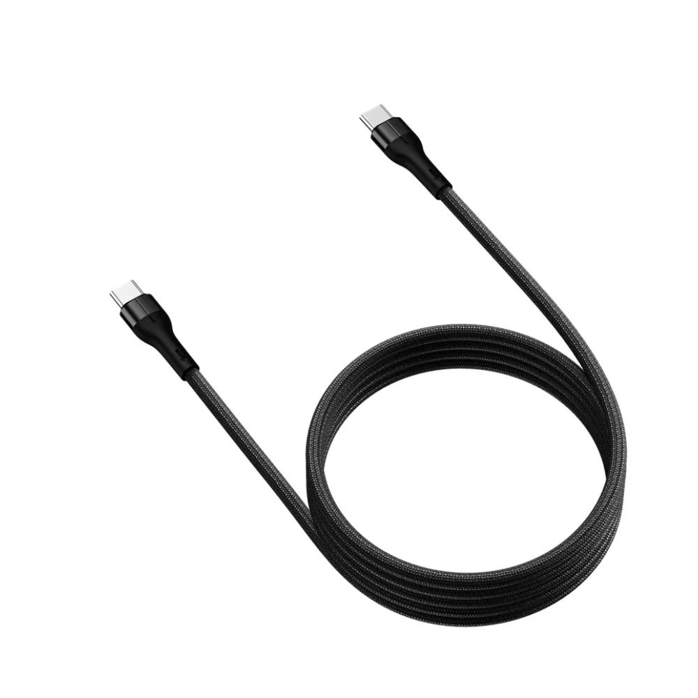 USB Type C ถึงสาย USB C 100W PD 3.1 Fast CHARGING Charger สําหรับ MacBook Pro สําหรับ Xiaomi สําหรับ Samsung แล็ปท็อป 2M