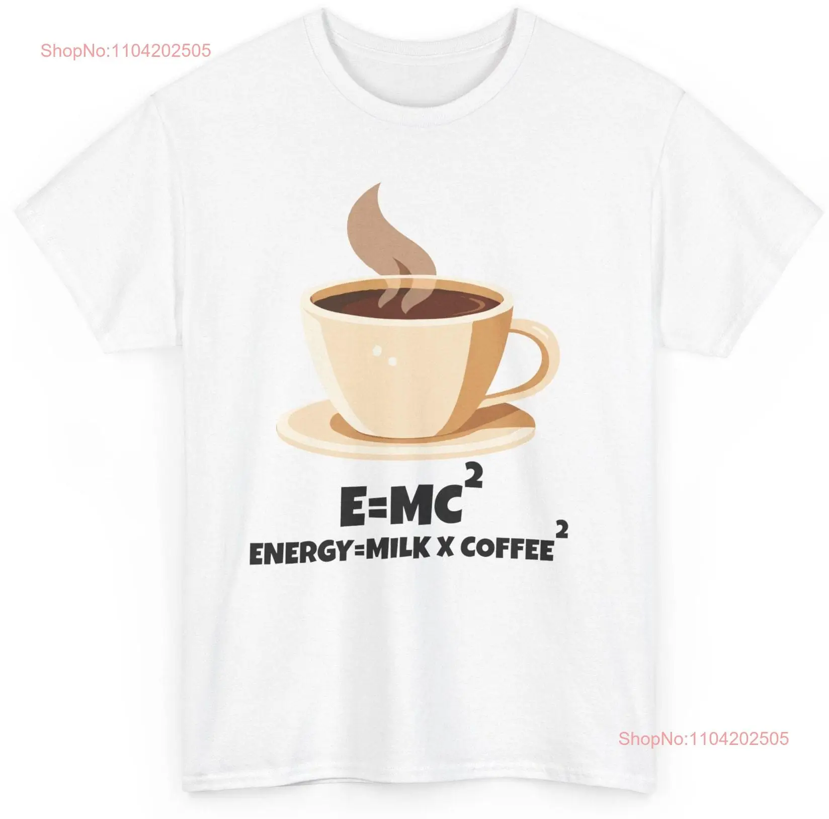 Energy Milk x Coffie l T shirt long or short sleeves