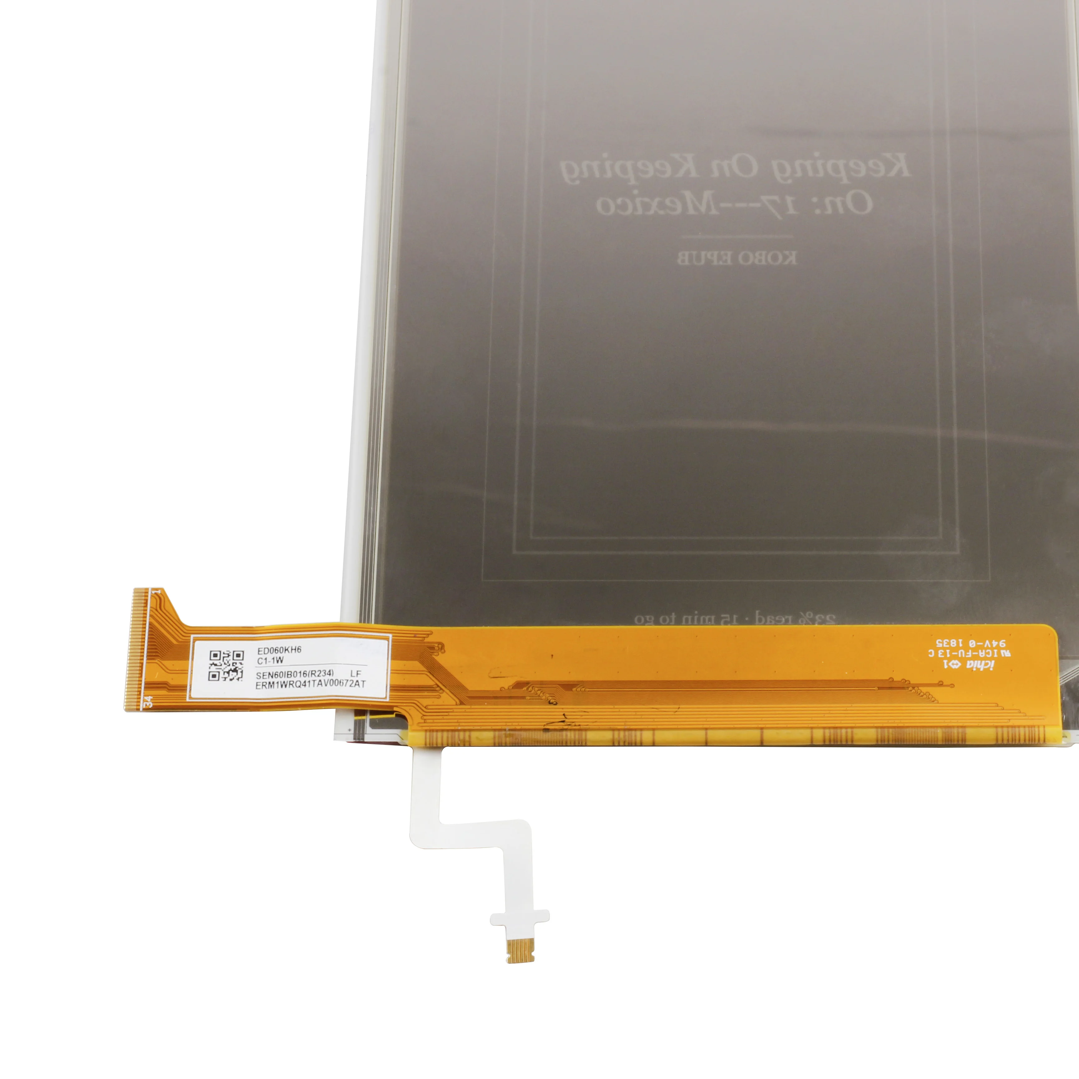 Nowy 6-calowy 34pin 1440x1072 Eink Carta do wyświetlacza LCD KOBO Clara HD N249 z ekranem planelowym — zdjęcie produktu 5