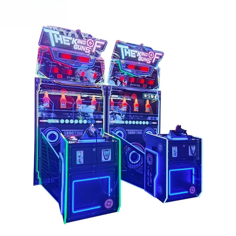 New High Quality Attractive Coin-Operated Arcade Simulated Gun Shooting Game Machine Shoot Simulator Game Center
