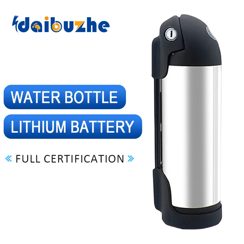 Water bottle 36V10.4AH Li-ion battery box Bicycle water bottle type water bottle Mountain Bike 48V12AH Battery box