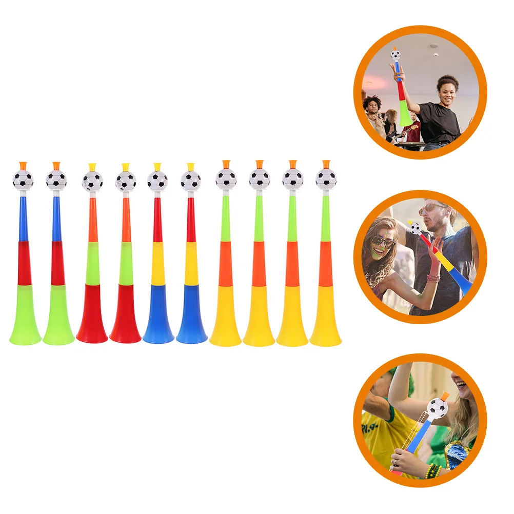 

10 Pcs Sports Blowing Horns for Party Cheering Noise Maker Event Trumpet Favors Airhorn Sporting Events