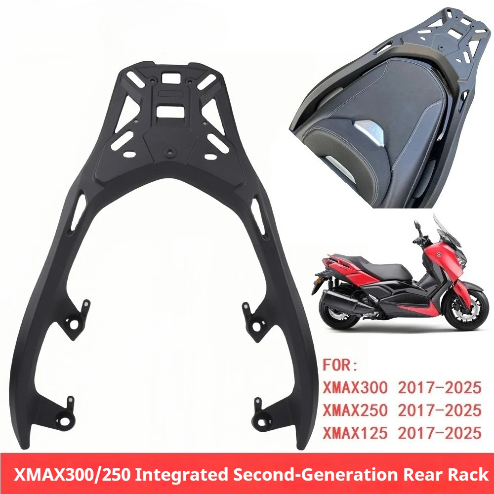 

Motorcycle Accessories Modified Rear Tailstock for Yamaha XMAX300 Aluminum Alloy Rear End Shelf 2017-2025 Motorcycle Rear Rack