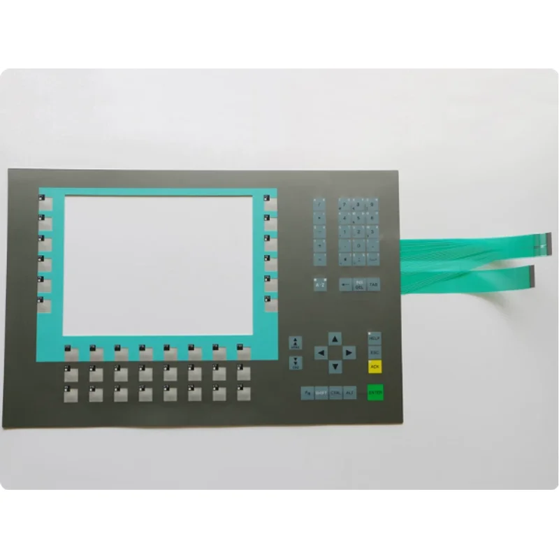 Membrane Keypad Front Overlay for SIMATIC HMI MP277 10 Inch Key Panel 6AV6643-0DD01-1AX1 6AV6643-0DD01-1AX0 Replacement