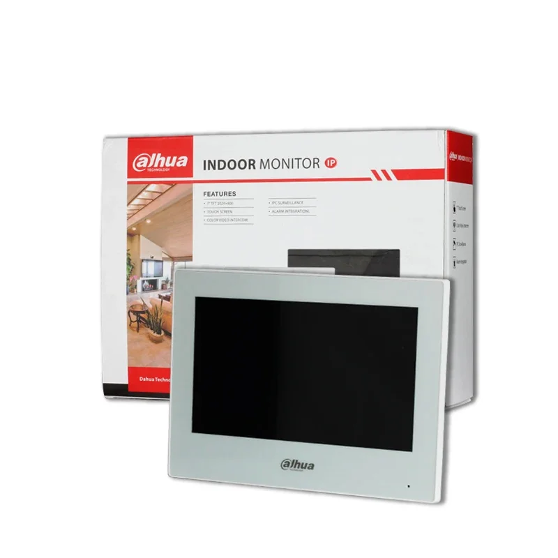 Dahua KTW02 PoE IP Video Intercom Kit Smart Wifi Video Monitor Systeem VTO2311R-WP Deurbel Met 7 Inch Scherm VTH2621G-WP