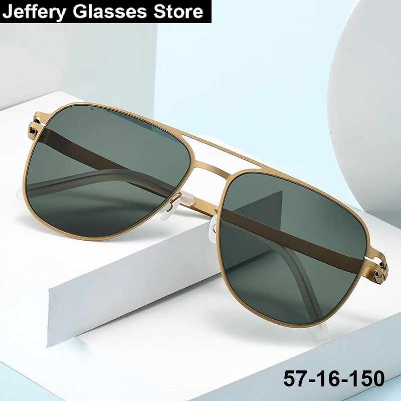 germany-brand-design-screwless-pilot-sunglasses-men-double-beam-ultralight-steel-polarized-sun-eyeglasses-medium-face-spectacles