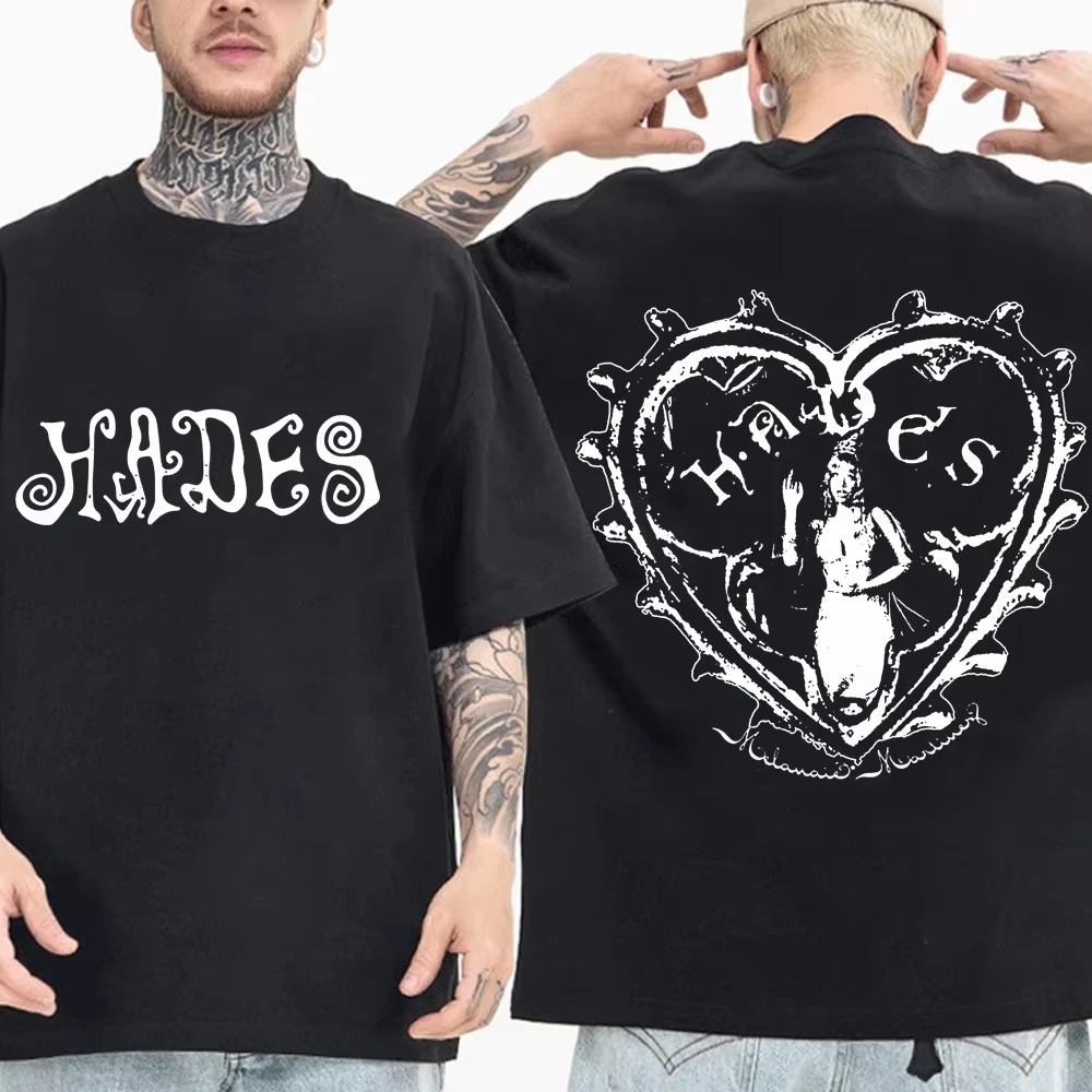Popular 2026 Melanie-Martinez Hades Album T-shirt Man Woman Harajuku Short Sleeve O-neck Casual Shirt