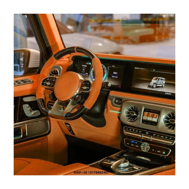 W463 Interior Gwagon Interior and Exterior Upgrade for Benz G W463 2000-2018 Modificated to W465 B-brabus