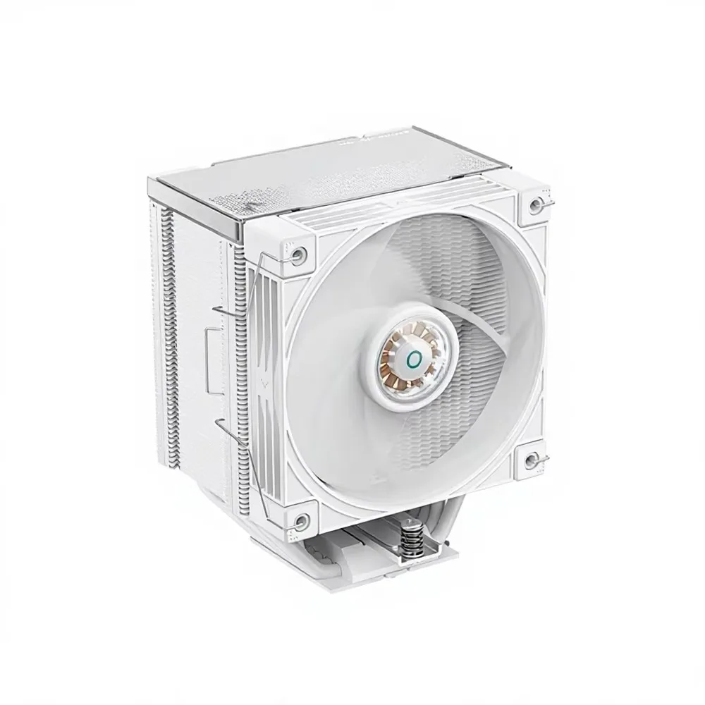 DEEPCOOL AK700 VC WHITE CPU Air Cooler, 7 Heat Pipes, 120mm Fluid Bearing Fan, 21dBA Ultra-Quiet, PC Cooling