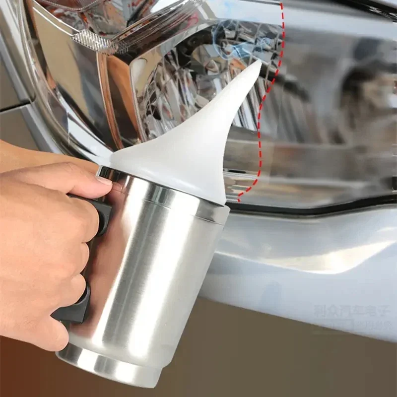 1 مجموعة DIY سيارة العلوي تجديد كشافات أداة إصلاح التدفئة الكهربائية كأس عدة جودة عالية دائم العملي عالية الطاقة