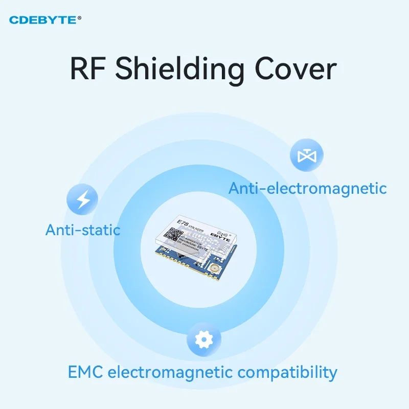 ASR6601 LoRa LoRaWAN SoC Node Module 433MHz CDEBYTE 21dBm Low Power Consumption 5.6Km Long Range E78-470LN22S(6601) LoRa Module