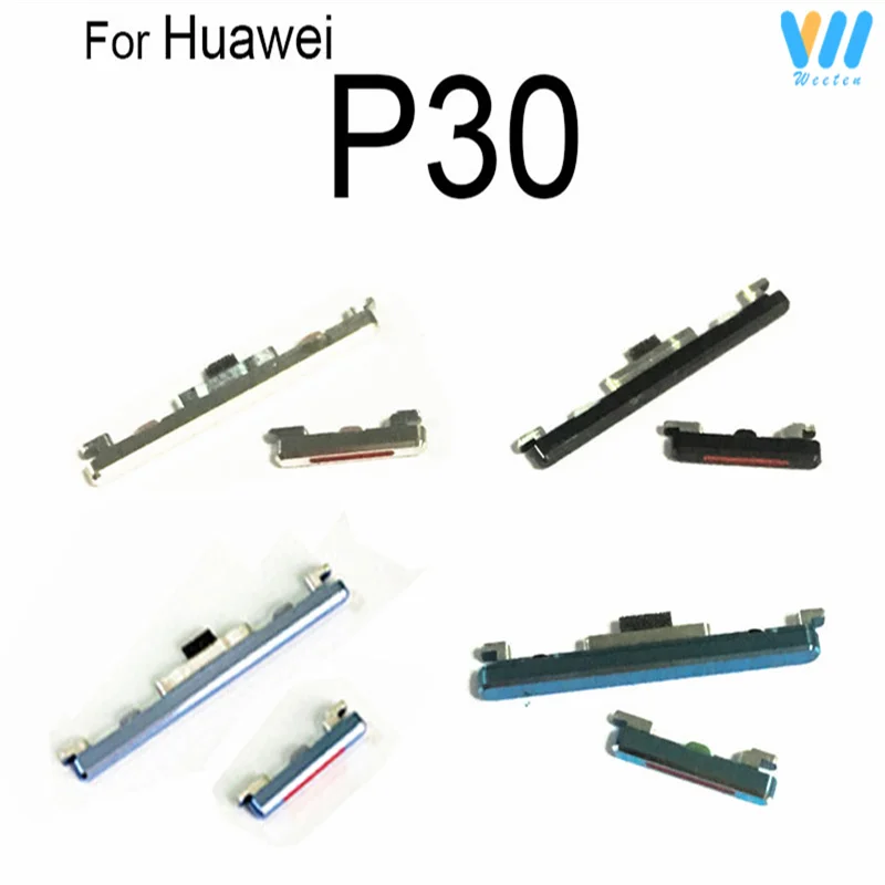 Power Volume Button For Huawei P30 P30 Pro P30 Lite On OFF Power Volume Audio Control Side Buttons Up Down Mini Keys Repair Part